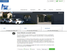 Tablet Screenshot of hz-gmbh.de